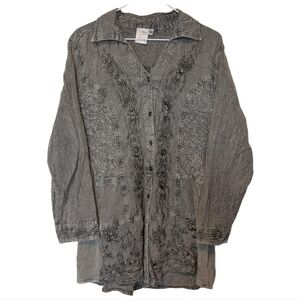 100% Cotton Bohemian Blouse